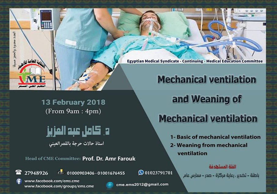 Mechanical ventilation and Weaning of Mechanical ventilation