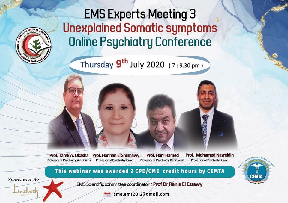 Register now for our Egyptian Medical Syndicate  upcoming Experts Webinar!